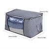 Large Zippered Storage Bag Durable Foldable Storage Bag Seasonal Storage Storage Bag  For Quilt