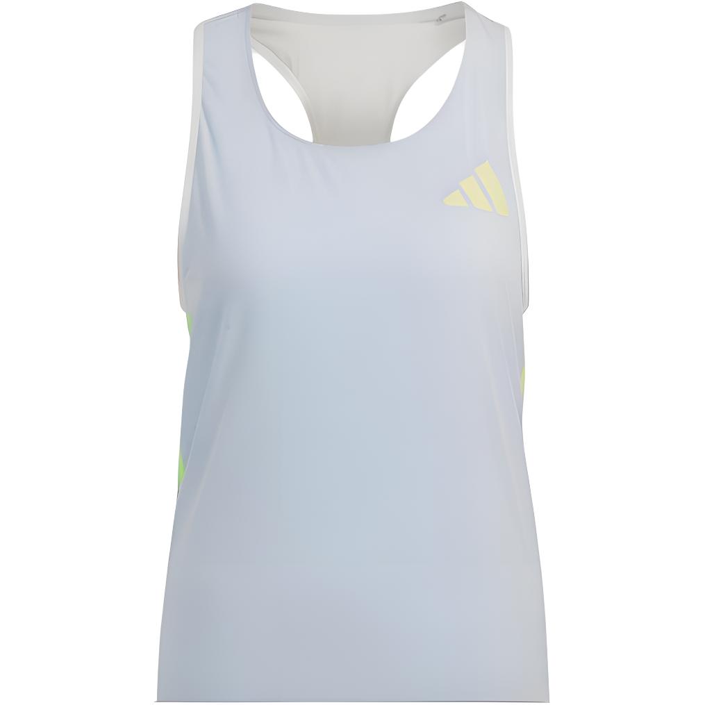 

Adidas Цветной блок быстросохнущий беговой жилет женский топ синий серебристо-серый IK3987 XS