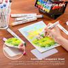 Shuttle Art Illustration Alcohol Twin Tip with Carrying Perfect for Coloring Art Adults Gift Markers, 24-Color Set, Brush-Type Markers, (Fine Tip),