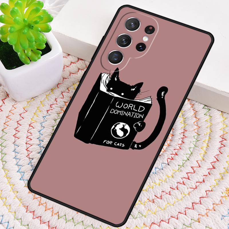 

Witches Cat Moon TPU Phone Case For Samsung Galaxy note 10 pro S26 S25 S24 S23 S22 Ultra Plus S21 FE S20 Shockproof Cover Galaxy S22+ 5G