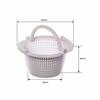 Panier de skimmer pour piscine enterrée avec poignée – filtre de remplacement en polypropylène