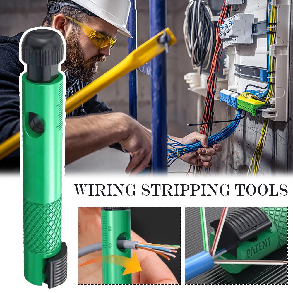 Multi-function Network Cable Untwist Tool Engineer Straightener For Category 5/6/7 Crystal Cables Combing Wire Pair Separator