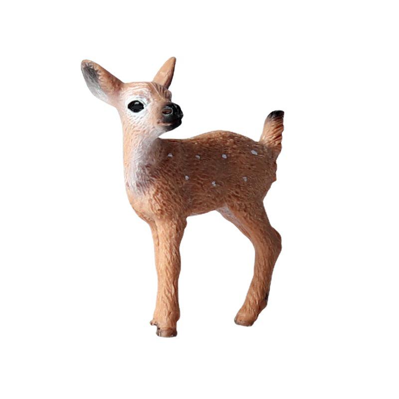Cross-Border Christmas Wildlife Deer Model Cake Decoration Set