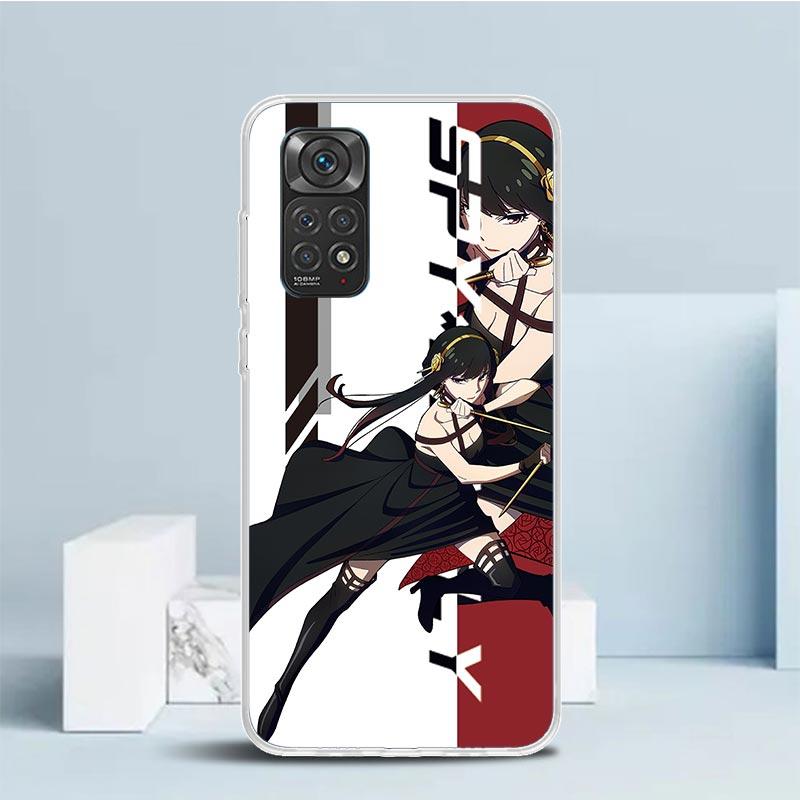 Anime Spy Family Anya Phone Case For Xiaomi Redmi Note 15 14 14S 13 12S 12 Pro Plus 11S 11 11T 11E 10S 10 + Soft TPU Back Cover