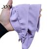 Large Triangular Scarf Pure Color Headscarf, for Women, Adjustable Windproof Headscarf Strap Turban Headband, Soft Elastic Decorative Head Wrap Retro