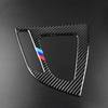 For BMW F20 F21 1 Series 116i 118i Accessories Carbon Fiber Gear Shift Control Panel Cover Interior Trim Car Styling 5D Sticker