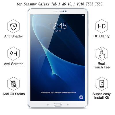 1/2/3PC 9H Premium verre trempé pour SM-T580 protecteur d'écran pour Samsung Galaxy Tab A A6 10.1 2016 T585 T580 Film de protection en verre pas film souple