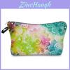 Man Tuo Lotus Makeup Bag Floral Clutch Multifunctional Travel Storage Toiletry Bag
