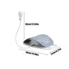 Portable Back Stretcher Device Ergonomic Adjustable Air Cushion Lower Lumbar Relief Massager For Indoor Home Car Bed Offices