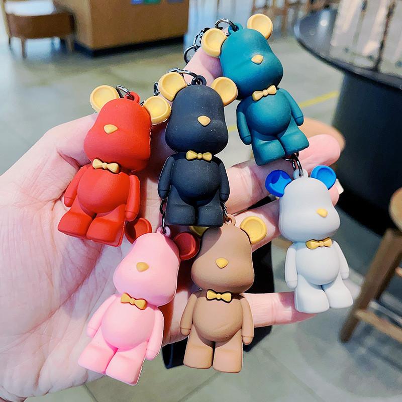 Bear Dj Unique Keychain Resin Cartoon Decoration For Special Occasions Parties And