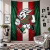 South Sydney Rabbitohs Wall Tapestry Home Decor Wall Hanging Cloth for Bedroom Living Room Background