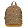 Used Backpack Â· Daypack Small Backpack 552884 GG Supreme Canvas Brown Camel Mickey Mouse