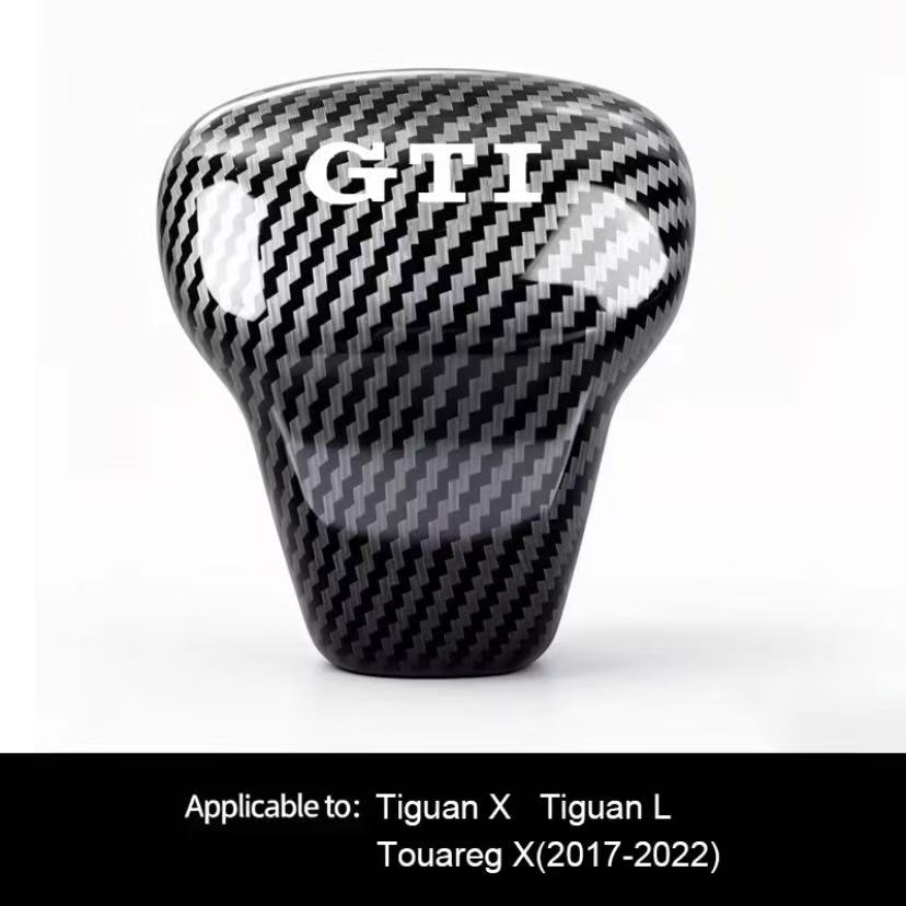 Volkswagen Gear Stick Cover Car Shift Lever Carbon Fibre Shell For VW Golf Polo GTI Tiguan R-Line Passat Variant Jetta Tirevalve