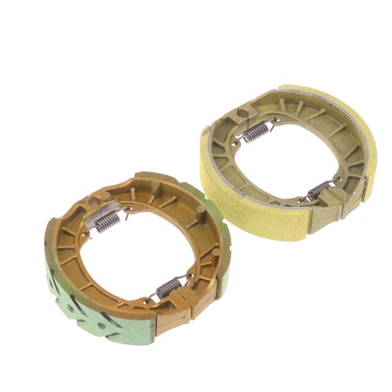 1Pair Electric Vehicle Front Rear Brake Pads Expandable Drum Brake Pad Electric Scooter Front Wheel Drum Brakes Replacement Part