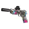 Graffiti Toy Gun: Electric, Continuous Firing, Interactive Outdoor Toy, ABS Material