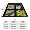 B-Beetlejuice Horror Movie  Blanket Super Soft Warm  Throw Blankets for Sofa 50x60 Inch Multi-size Bedspread