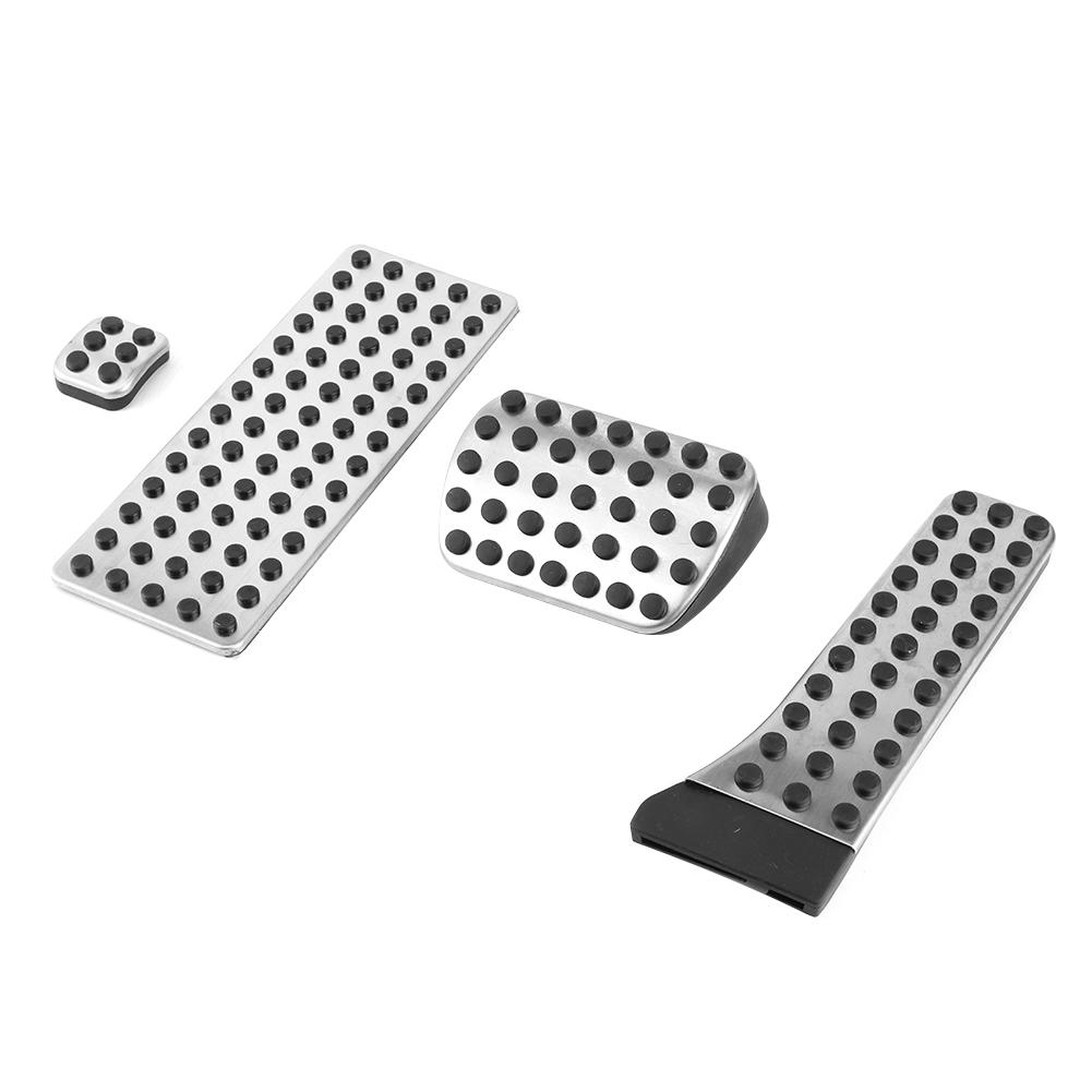 4 Stück Rutschfestes Gaspedal Gasfußstütze Pad Passend für Mercedes Benz C E S W GLK CLS SLK AMG 10 19