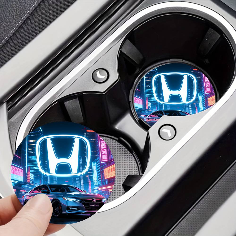 AAADC1 For Honda New Car Cup Holder Anti-Slip Silicone 7cm Insert Coaster Mat Universal Car Accessories Black Fit Most Cars