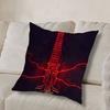 Game Doom Invincible Hero Pillow Case Anti-dustmite Pillowcase Invisible Zipper Silky Short Plush Sofa Cushion Cover