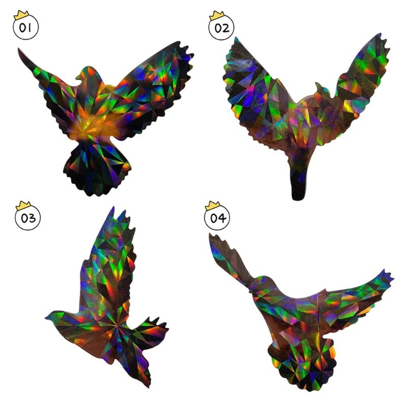 Shiny Glossy Silicone Eagle Holographic Molds Light Shadow Pendant Mold DIY Ornaments Jewelry Epoxy Crafting Mold