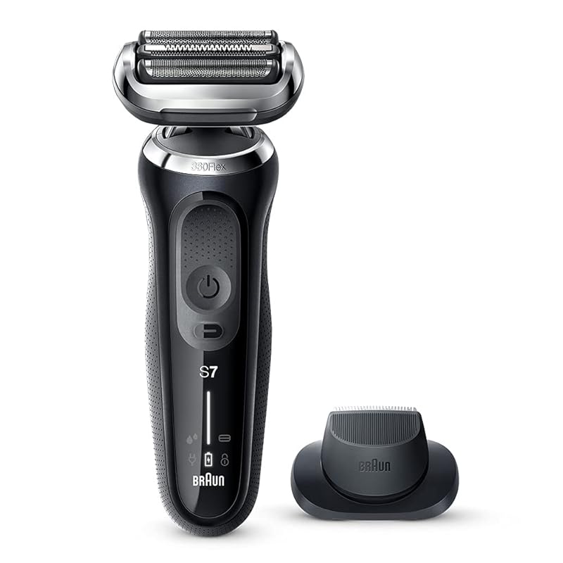 

[2021 model] Brown mens electric shaver 70-N1200s/Noir Black With edge trimmer []