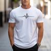 Men's Loose Creative Graphic 3D Printed Casual Round Neck Short Sleeved T-shirt