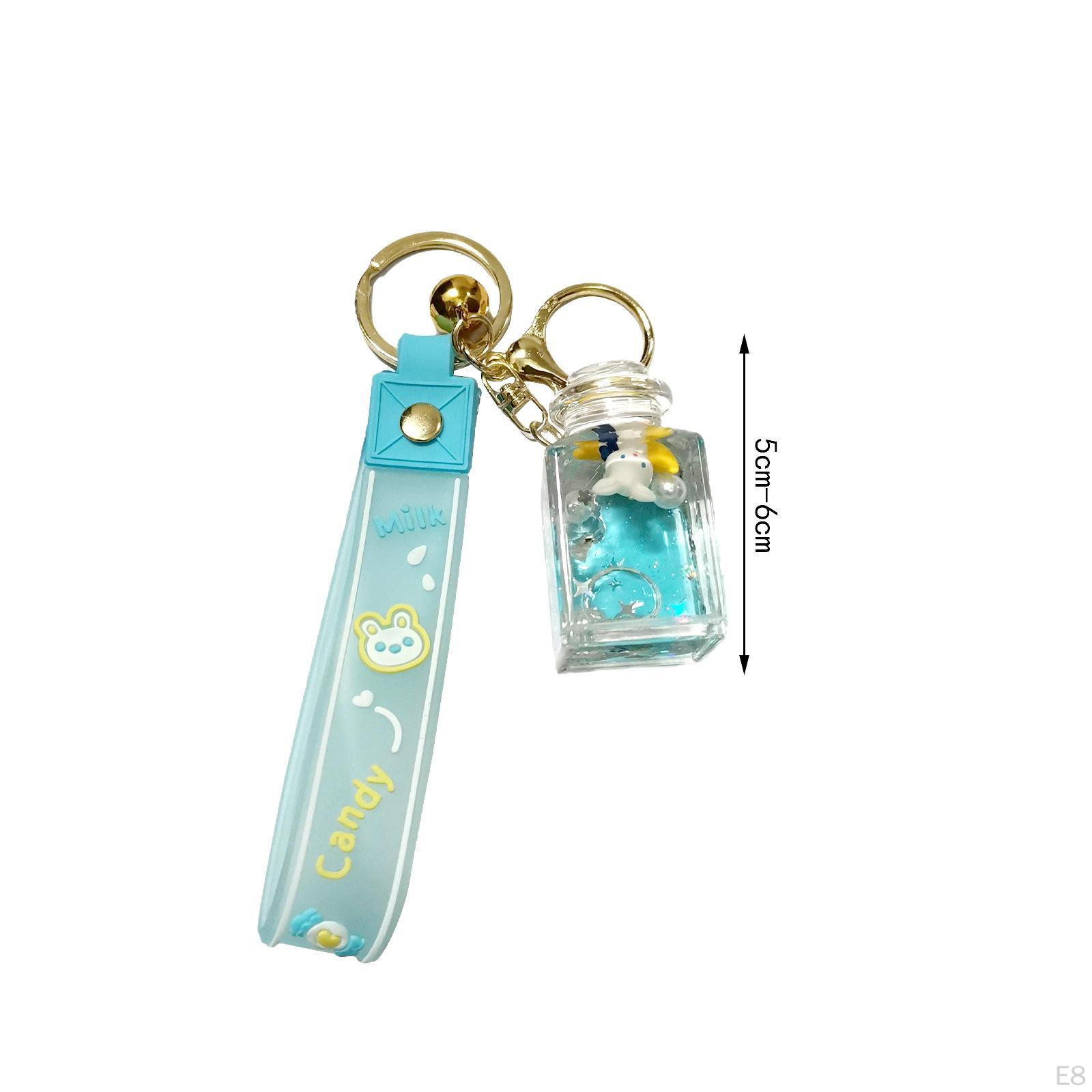 Жидкий зыбучий песок брелок акриловый держатель для ключей на свадьбу день рождения — фото 6