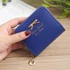 1PC Wallet Female Short for Coins New Cute Candy Bow Women Small Leather Wallets Zipper Purses Girls Lady Purse Multi-colored