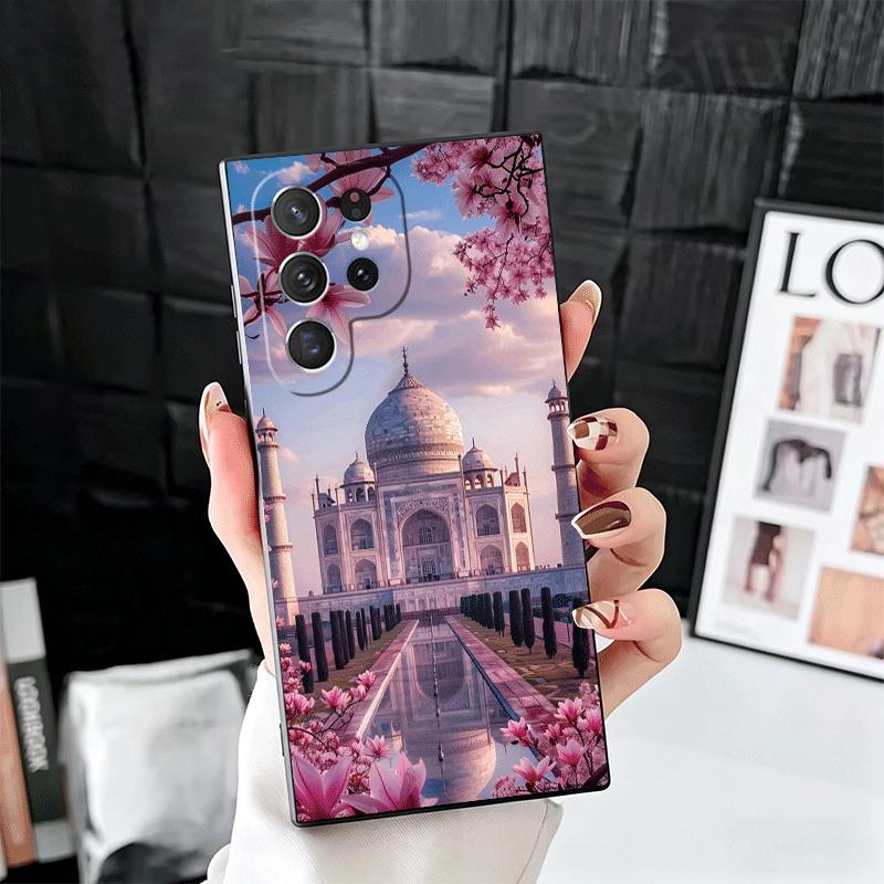Islam Muslim Mosque Soft Phone Case for Samsung Galaxy S26 S25 Edge S24 Ultra S23 Plus S22 S21 FE S20 Black Cover Back Shell
