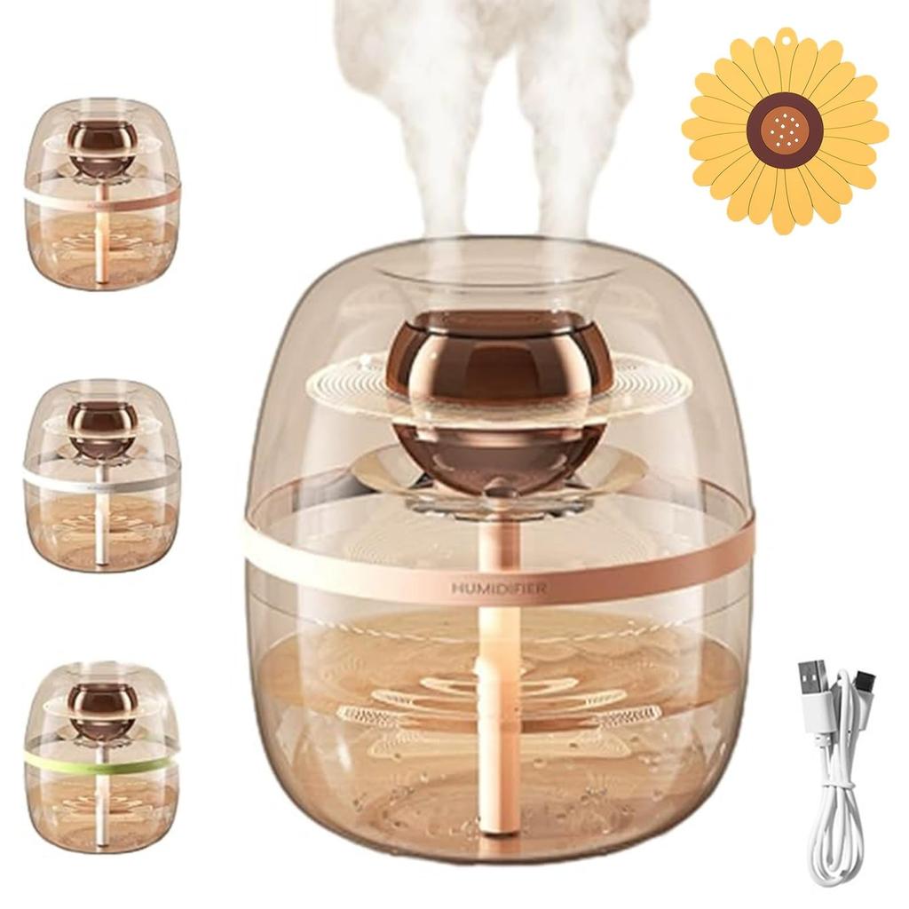 Humidifiers For Bedroom, Large Room Household Mute Nozzle Desktop Humidifier, Large Capacity Cool Mist Filters, Automatic Mode Humidity For Livi