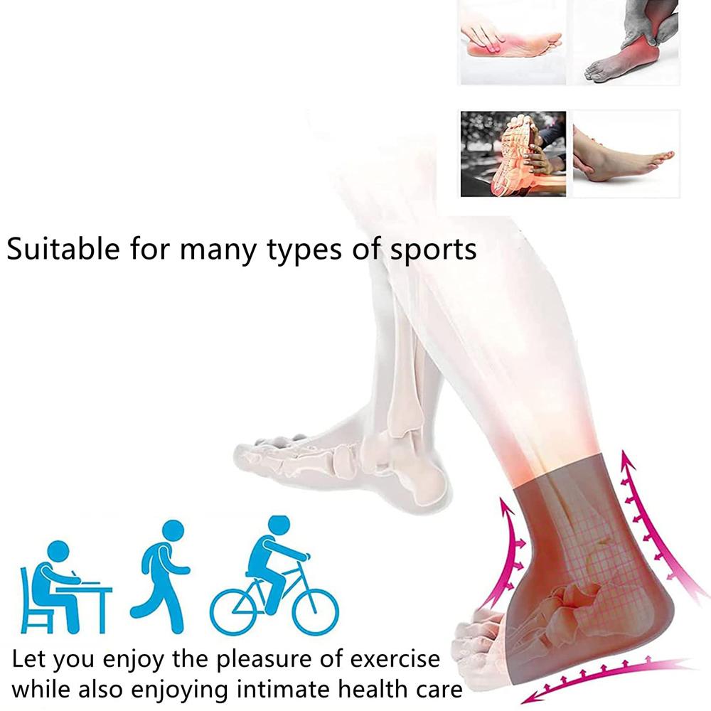 1Pair Soothe Socks Neuropathy Pain Relief Ankle Brace Compression Sleeve Support For Arch Comfort