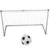 Indoor Outdoor   Children Foot  Soccer Goal Post Net Set with   Pump Kids Sport Toy