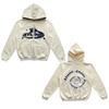 Oversized Y2K Streetwear Hooded Zip-Up Sweatshirt Men Women Loose Fit Graphic Print Long Sleeve Pullover