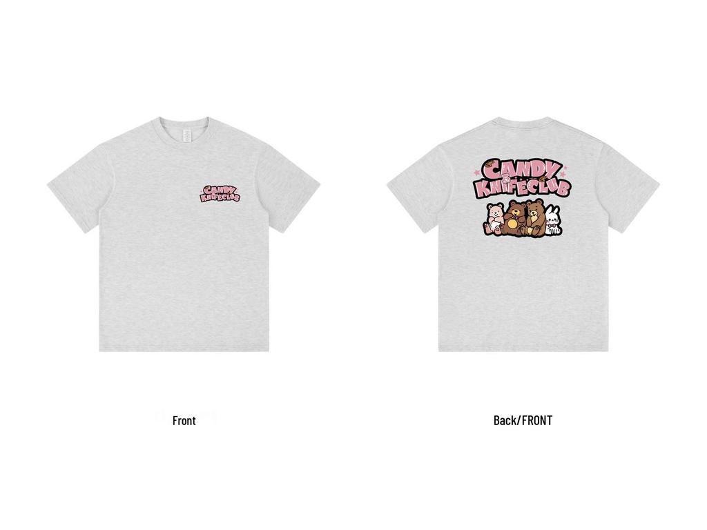 Unisex Retro Cartoon Pure Cotton Oversized T-Shirt - Trendy Casual Summer Short Sleeve for Men & Women