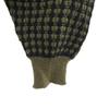 GABRIELLE 80er Jahre Old Overall Griff Langarmpullover S Khaki Strick Herren Gebraucht