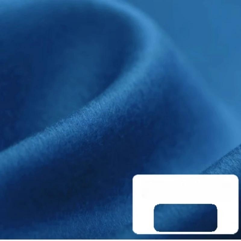 2025 Autumn and Winter New All-Australian Wool Single-sided Cashmere Fabric High-end Custom Short Wool Coat Wool Fabric