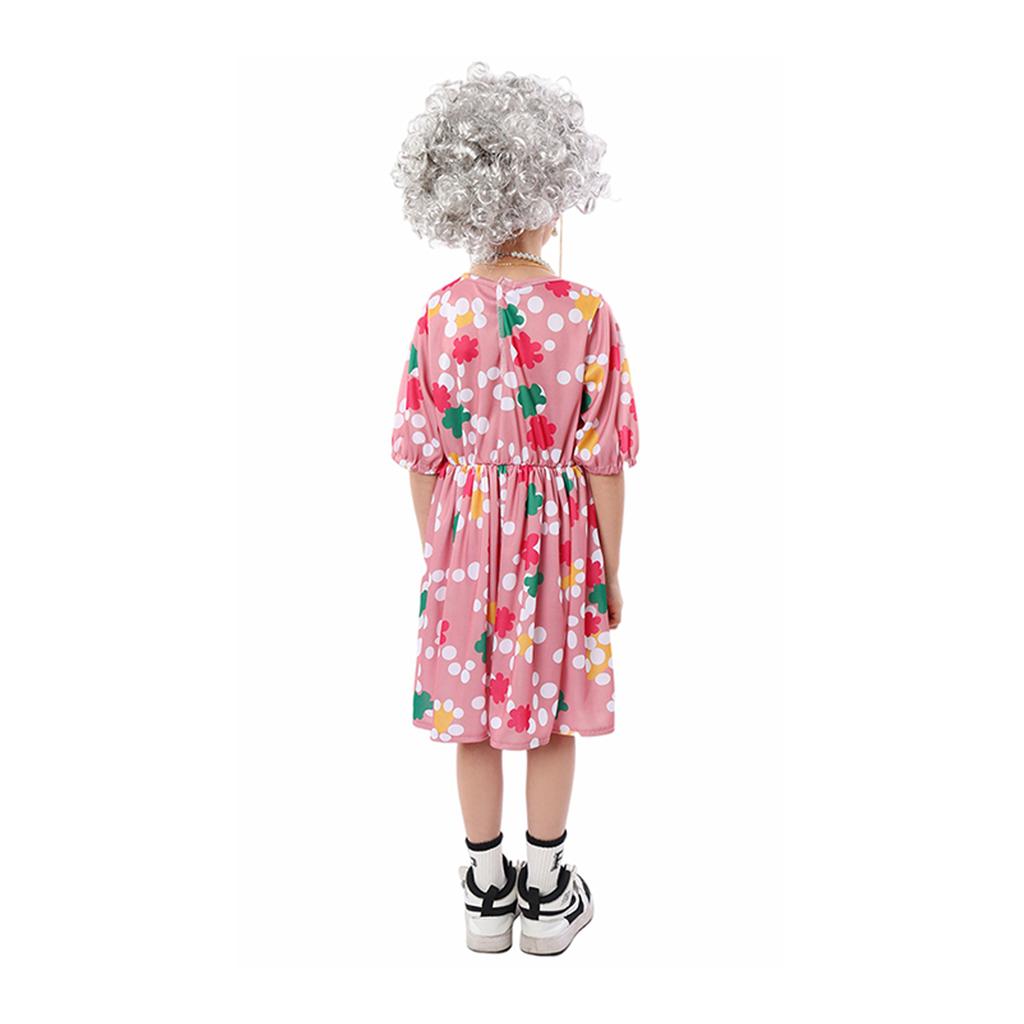 Bai Tian Tian Xue Ri Grandpa Grandma Children's Performance Costume Cosplay Costume World Book Day Performance Costume