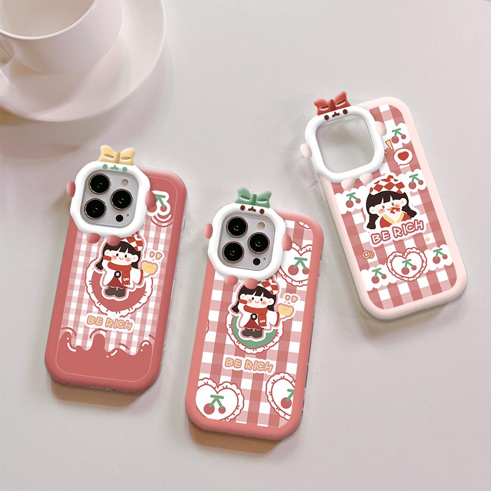 

Прекрасный чехол для телефона с рисунком вишневой девушки, чехол для телефона с линзами Monster, мягкий защитный чехол для Samsung Samsung A02S