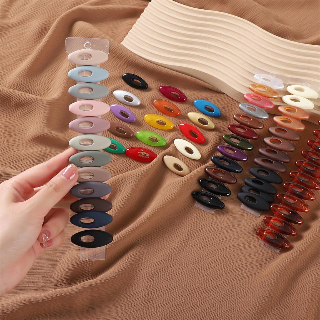 Vibranting Silk Scarf Safety Pins Set 12Pieces Multicolor Hijab Brooches Fashion Accessory for Women and Girls Wear