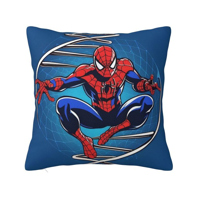 

Індивідуальні Наволочки на Подушку з Малюнками Героїв Marvel Людина-Павук, Розкішні Наволочки для Декору Будинку, Disney Комікси Каваї Подушка на Стілець 12x12Inch