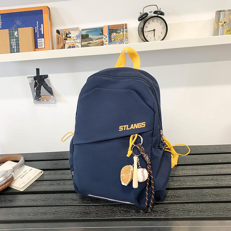Premium Sense Backpack Female Large Capacity Leisure Student Class Schoolbag Outdoor Mountaineering Lightweight Travel Backpack