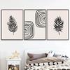 Nordic Bohemian Line Art Black Beige Minimalism Classic Retro Poster Canvas Paintings Wall Art Pictures Home Decor