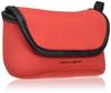 ELECOM Digital Camera Case Soft Case Neoprene Strap Hold with Belt Loop LL Size Reference Storage 127 x 57 x 75mm Red Dimensions DGB-061RD