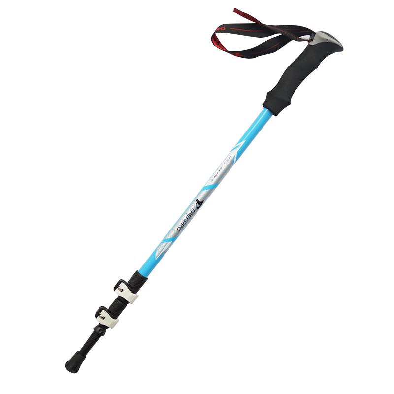 Трехполюсный треккинговый шест Tri-polar TP3908 с Т-образной ручкой из углеродного волокна