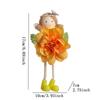 Artistic Girl Doll Hangings With Flower Exquisite Girl Doll Embellishment With Flower Accent For Fashionable Display
