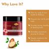Khadi 100% Reine & Natürliche Hibiskus & Arganöl Haarmaske Zum Glätten der Haare Sulfat- & Parabenfrei - 200ml.