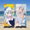 VTuber G-Gawr Gura Süßes Handtuch Sport Schnelltrocknend Reise Campingausrüstung Sandfest Weich Leicht Großes Strandtuch