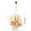 Sisal Loofah Bath Sponges for Gentle Exfoliation and Deep Cleansing for Any Body Wash