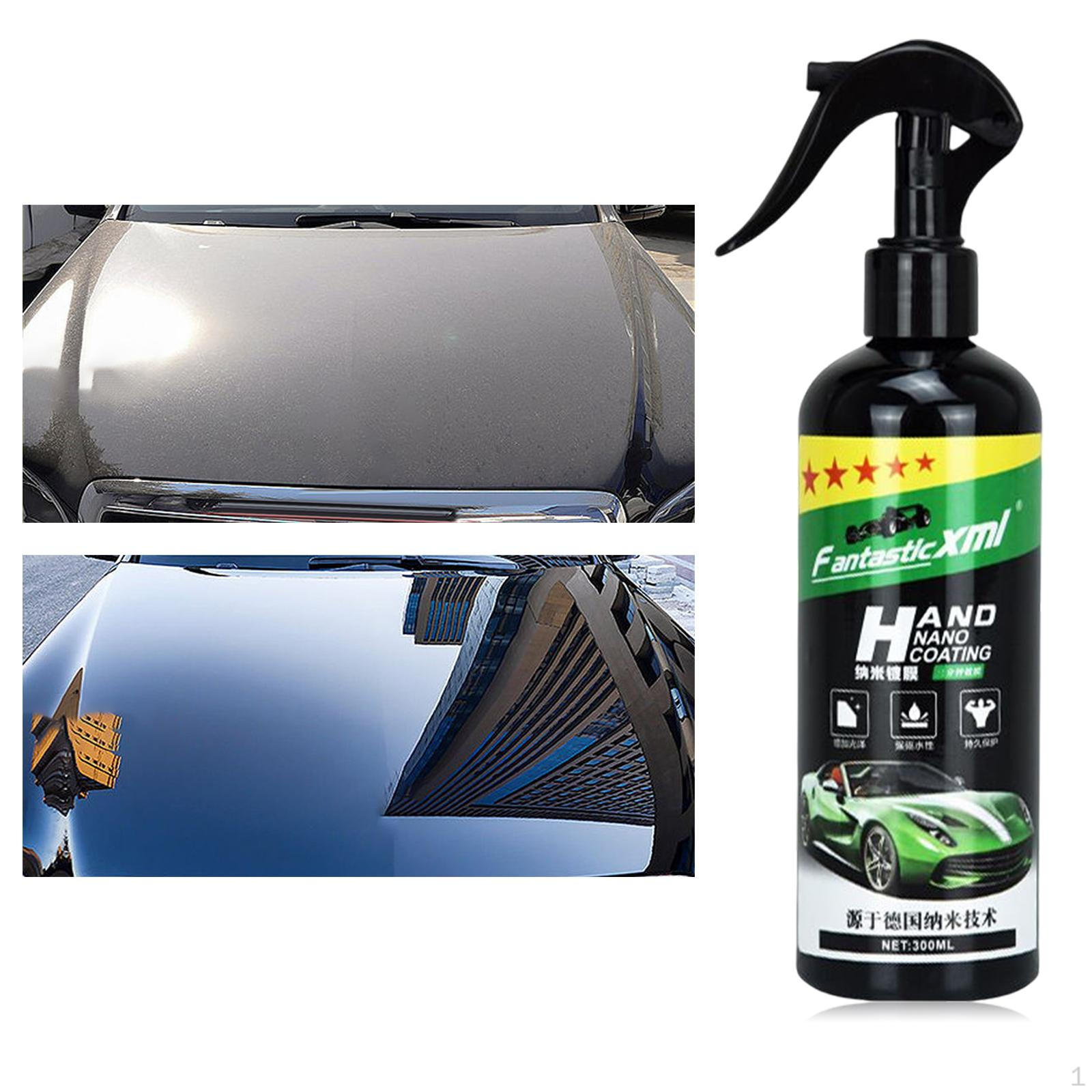 

Нано-керамический спрей с покрытием против царапин, автомобильный воск, польский жидкий блеск 300ml