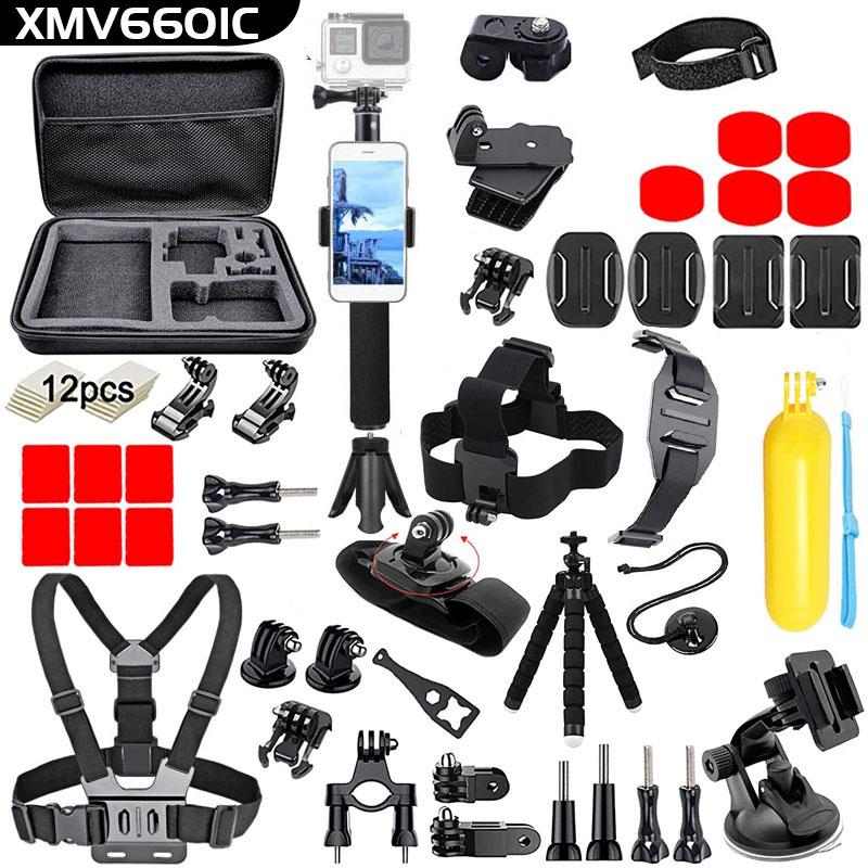 Zestaw akcesoriów do kamery sportowej dla GoPro Hero 13 12 11 10 9 8 7 6 5 4 Session 3 Black Max Insta360 Yi 4K DJI AKASO Campark SJCAM